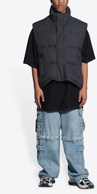 Balenciaga x Gucci Monogram Jaket Rompi Tebal Hoodie Unisex Hitam. 681884TLO531269 Shop Balenciaga x Gucci Monogram Jaket Rompi Tebal Hoodie Unisex Hitam. 681884TLO531269