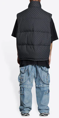 Balenciaga x Gucci Monogram Jaket Rompi Tebal Hoodie Unisex Hitam. 681884TLO531269 Purchase Balenciaga x Gucci Monogram Jaket Rompi Tebal Hoodie Unisex Hitam. 681884TLO531269