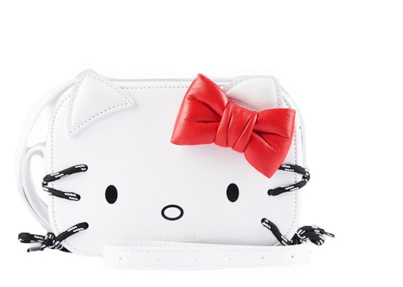 Buy Balenciaga x Hello Kitty Camera Bag XS White