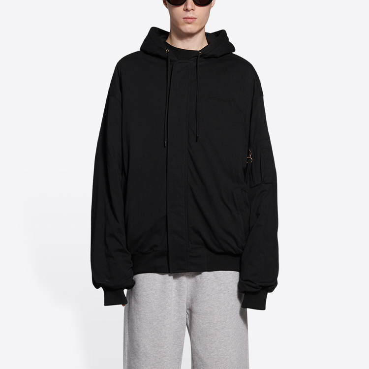 Balenciaga Hulk FW21 Black Graphic Print Oversized Hoodie Unisex. 657115TLV621000 圖 4