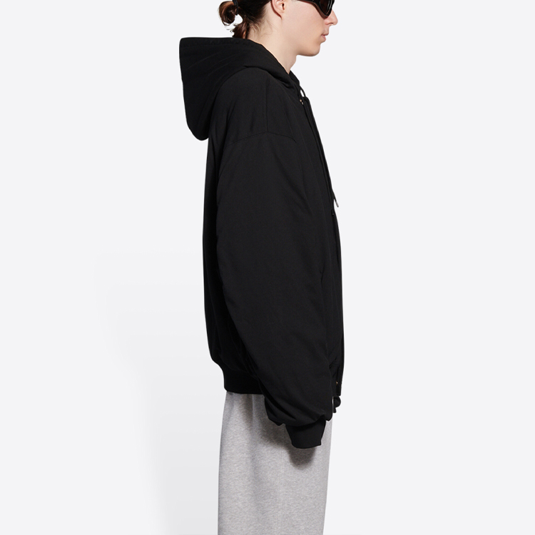 Balenciaga Hulk FW21 Black Graphic Print Oversized Hoodie Unisex. 657115TLV621000 圖 6