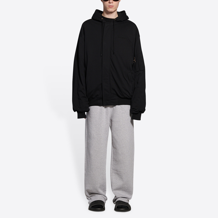 Balenciaga Hulk FW21 Black Graphic Print Oversized Hoodie Unisex. 657115TLV621000 圖 7