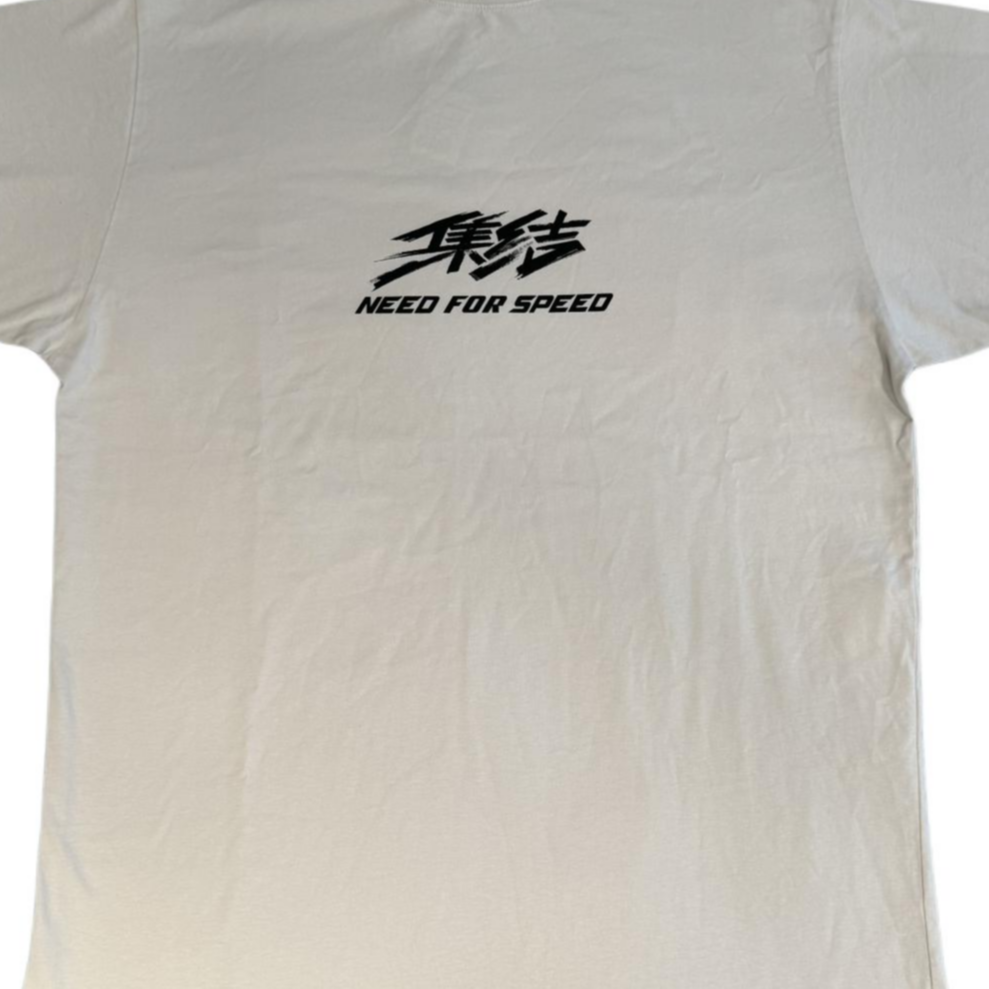 Shop Balenciaga x Need for Speed SS24 Logo Print Crewneck T-Shirt White  Regular Fit 787349TQV739016