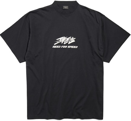 Camiseta Negra Unisex Oversize Balenciaga x Need for Speed SS24 Logo Print. 787349TQV731083 Buy Camiseta Negra Unisex Oversize Balenciaga x Need for Speed SS24 Logo Print. 787349TQV731083