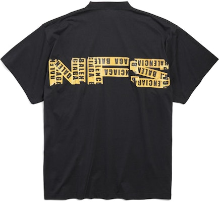 Camiseta Negra Unisex Oversize Balenciaga x Need for Speed SS24 Logo Print. 787349TQV731083 Lookbook Camiseta Negra Unisex Oversize Balenciaga x Need for Speed SS24 Logo Print. 787349TQV731083