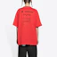 Purchase Balenciaga x PlayStation 紅色幾何標誌印花中性T恤 651795TKVF36552