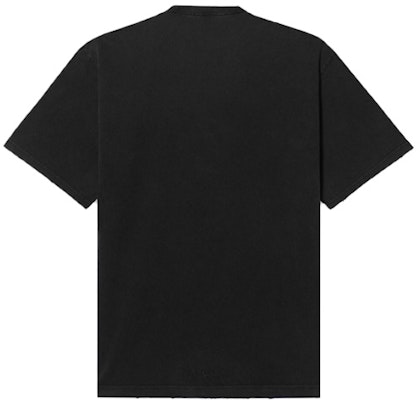 Balenciaga x Rammstein Kolaborasi T-Shirt Longgar Hitam. 651795TLV511000 Lookbook Balenciaga x Rammstein Kolaborasi T-Shirt Longgar Hitam. 651795TLV511000