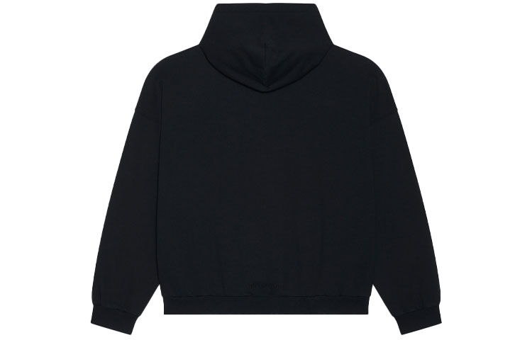 Lookbook 발렌시아가 x 심슨 FW21 블랙 만화 프린트 후드티 유니섹스. 675003TLVG81000