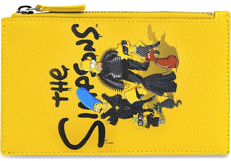 balenciaga-x-the-simpsons-long-coin-and-card-holder-yellow