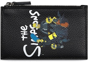 Balenciaga x The Simpsons Long Coin and Card Holder Black Balenciaga x The Simpsons Long Coin and Card Holder Black