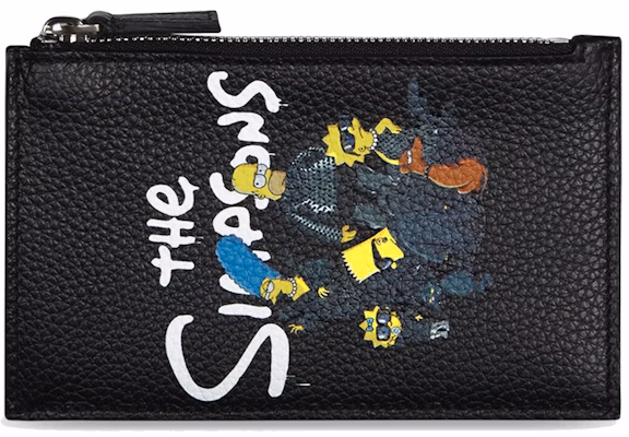 Balenciaga x The Simpsons Long Coin and Card Holder Black Buy Balenciaga x The Simpsons Long Coin and Card Holder Black