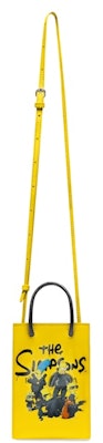 Balenciaga x The Simpsons Mini Shopping Bag Yellow Lookbook Balenciaga x The Simpsons Mini Shopping Bag Yellow