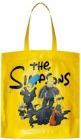 Balenciaga x The Simpsons Shopper Shoulder Tote Bag Medium Yellow Balenciaga x The Simpsons Shopper Shoulder Tote Bag Medium Yellow