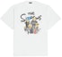 Order Balenciaga x The Simpsons White Graphic Print Crewneck T-Shirt . 676589TLVG70901