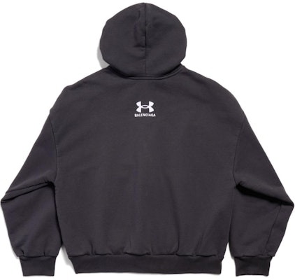 Balenciaga x Under Armour FW24 Sudadera con Capucha Negra Unisex Logo Regular. 803264TRVB89034 Lookbook Balenciaga x Under Armour FW24 Sudadera con Capucha Negra Unisex Logo Regular. 803264TRVB89034