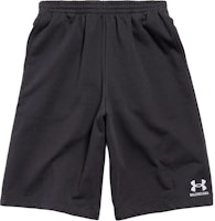 Balenciaga x Under Armour SS25 Logo Print Relaxed Fit Shorts Black. 795261TRVB89034 Balenciaga x Under Armour SS25 Logo Print Relaxed Fit Shorts Black. 795261TRVB89034