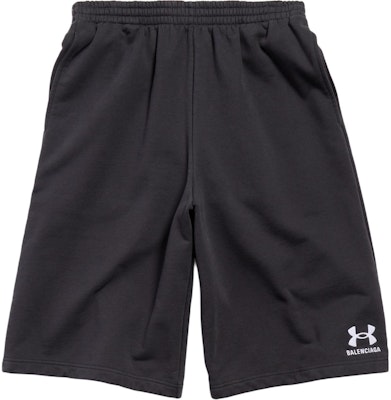 巴黎世家 x Under Armour SS25 標誌印花寬鬆短褲 黑色 795261TRVB89034 Buy 巴黎世家 x Under Armour SS25 標誌印花寬鬆短褲 黑色 795261TRVB89034