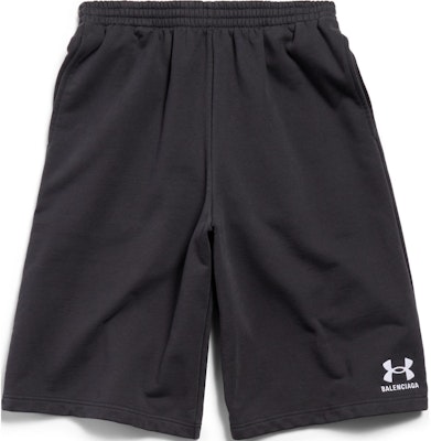 巴黎世家 x Under Armour SS25 標誌印花寬鬆短褲 黑色 795261TRVB89034 Order 巴黎世家 x Under Armour SS25 標誌印花寬鬆短褲 黑色 795261TRVB89034