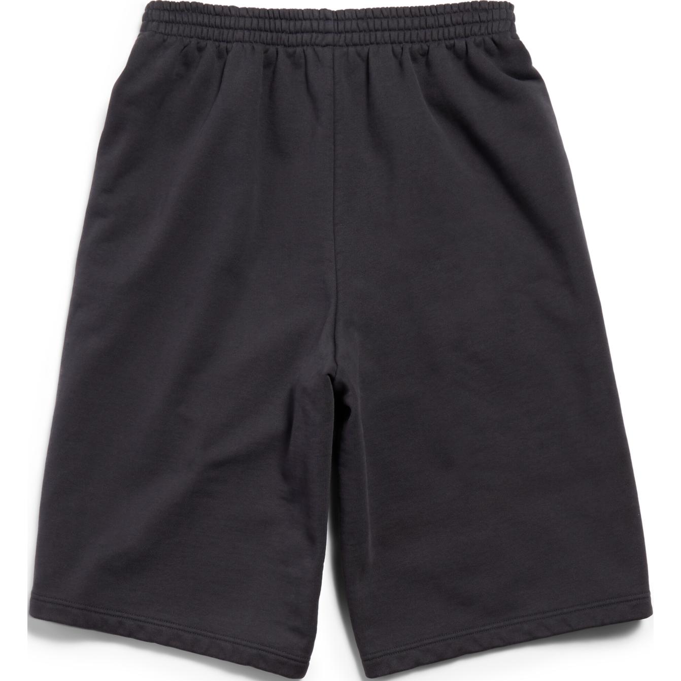 Lookbook 巴黎世家 x Under Armour SS25 標誌印花寬鬆短褲 黑色 795261TRVB89034