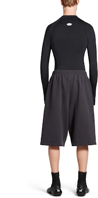 巴黎世家 x Under Armour SS25 標誌印花寬鬆短褲 黑色 795261TRVB89034 Purchase 巴黎世家 x Under Armour SS25 標誌印花寬鬆短褲 黑色 795261TRVB89034