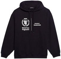 Balenciaga x WFP Black Logo Print Sweatshirt 600583THV831000 Balenciaga x WFP Black Logo Print Sweatshirt 600583THV831000