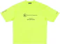 Buy Balenciaga x WFP FW22 螢光綠 logo印花圓領T恤 男款 612966TMVL27110