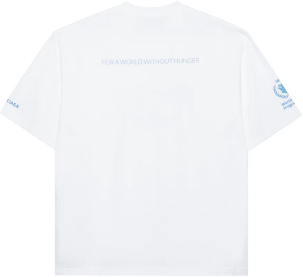Balenciaga x WFP FW22 Kaos Crewneck Logo Putih Edisi Pria 612966TMVL29086 Lookbook Balenciaga x WFP FW22 Kaos Crewneck Logo Putih Edisi Pria 612966TMVL29086