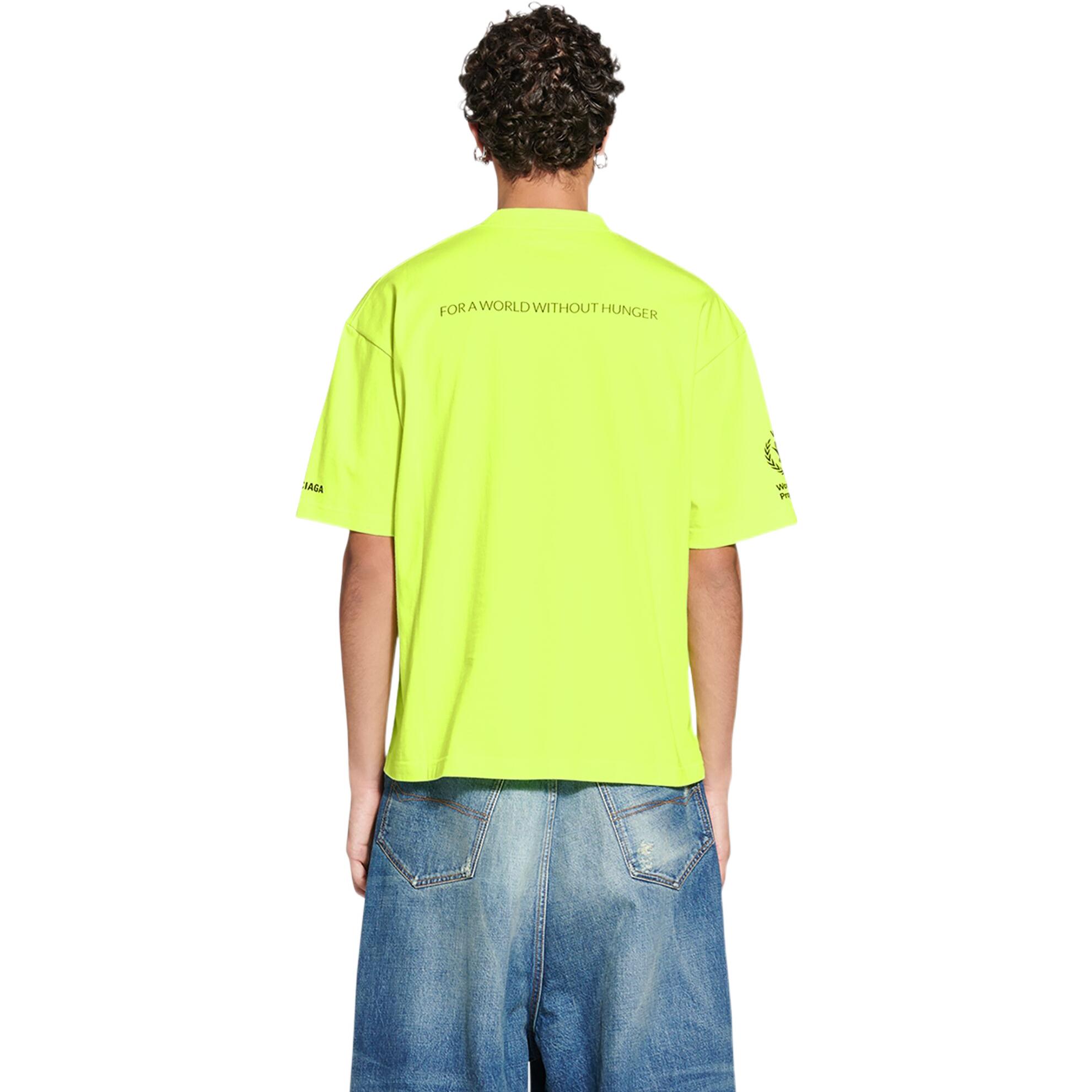 Purchase Balenciaga x WFP FW22 螢光綠 logo印花圓領T恤 男款 612966TMVL27110