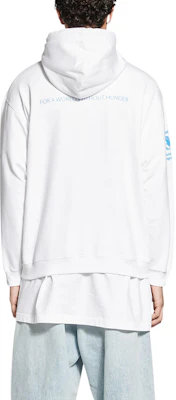 Balenciaga x WFP FW22 Logo Print Pullover Hoodie White Regular Fit. 600583TMVL19086 Purchase Balenciaga x WFP FW22 Logo Print Pullover Hoodie White Regular Fit. 600583TMVL19086