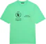 Buy 巴黎世家 x 世界粮食计划署标志霓虹绿色圆领T恤 612966THV844162