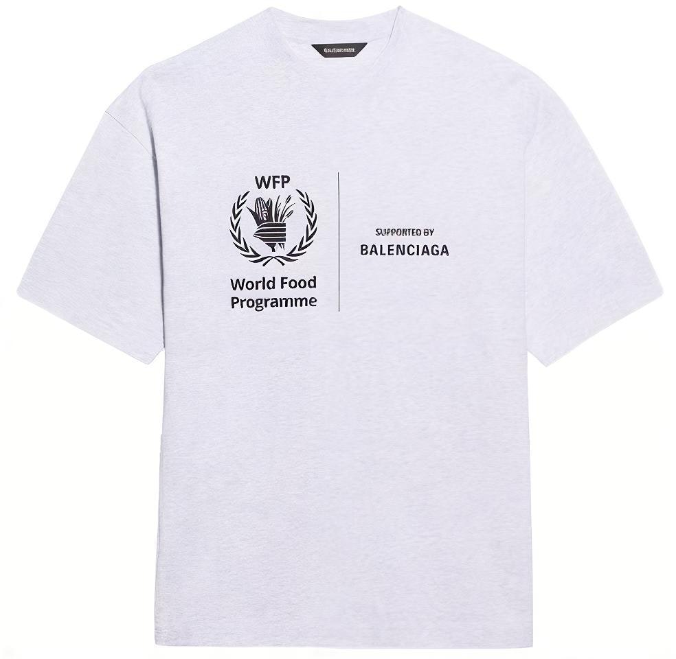 balenciaga-x-wfp-logo-print-grey-crewneck-short-sleeve-t-shirt-men-s-612966-thv-841167