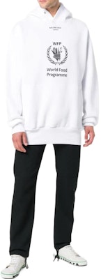 巴黎世家 x WFP 白色印花长袖套头衫 541870TCV343307 Lookbook 巴黎世家 x WFP 白色印花长袖套头衫 541870TCV343307