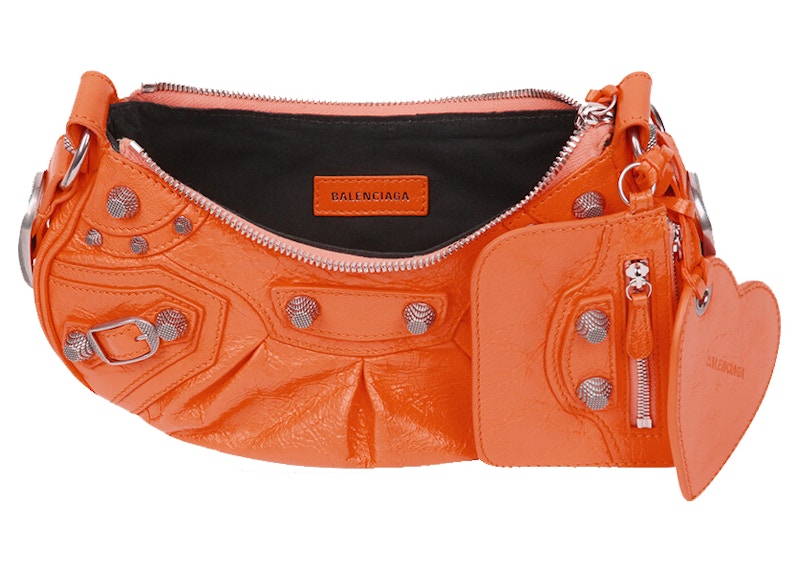 Shop Bolso Balenciaga Año del Tigre Le Cagole XS Naranja