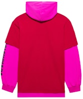 巴黎世家 Your Logo Here 连帽T恤 '深红/白' 657037 TKV82 6295 Order 巴黎世家 Your Logo Here 连帽T恤 '深红/白' 657037 TKV82 6295