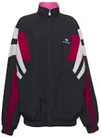 Balenciaga Zip-Up Striped Colorblock Jacket Unisex Black. 681445TKO481000 Balenciaga Zip-Up Striped Colorblock Jacket Unisex Black. 681445TKO481000