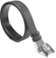 Lookbook BALLY Black Adjustable Leather Reversible Belt with B Buckle - 3.5cm Width 6301760
