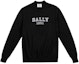 Buy BALLY Sweater Hitam Crew Neck Desain Santai dengan Cetak Huruf. 6302515
