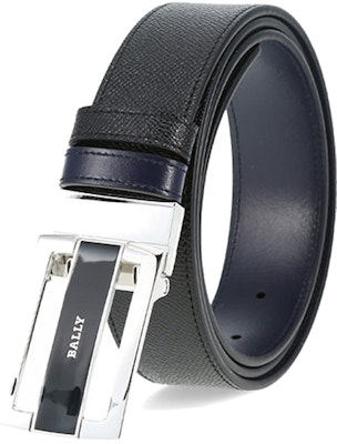BALLY 黑色皮带 英文字母标志 针扣设计 宽度3.5厘米 6224016BLACK Lookbook BALLY 黑色皮带 英文字母标志 针扣设计 宽度3.5厘米 6224016BLACK