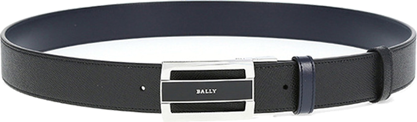 BALLY 黑色皮带 英文字母标志 针扣设计 宽度3.5厘米 6224016BLACK Shop BALLY 黑色皮带 英文字母标志 针扣设计 宽度3.5厘米 6224016BLACK
