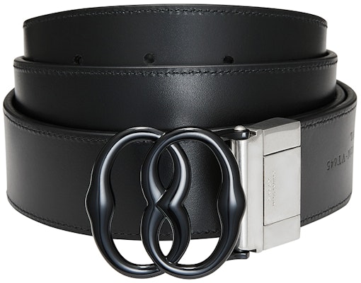 BALLY Black Leather Belt with Logo Smooth Buckle, 3.3cm Width. 6307023 Lookbook BALLY Black Leather Belt with Logo Smooth Buckle, 3.3cm Width. 6307023