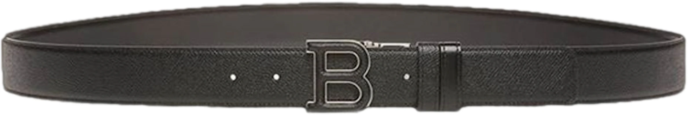 BALLY Tali Pinggang Kulit Hitam dengan Kepala Boleh Balik. 6301455 Buy BALLY Tali Pinggang Kulit Hitam dengan Kepala Boleh Balik. 6301455