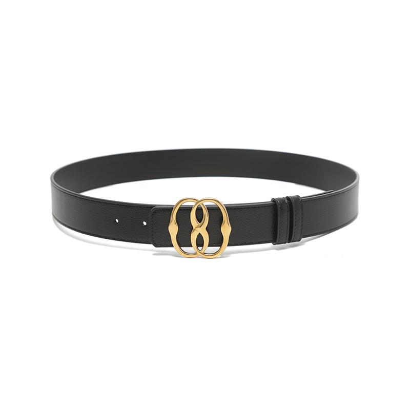 Purchase BALLY  Black Leather Reversible Belt with Business-Grade Buckle 3.5cm. 6305015