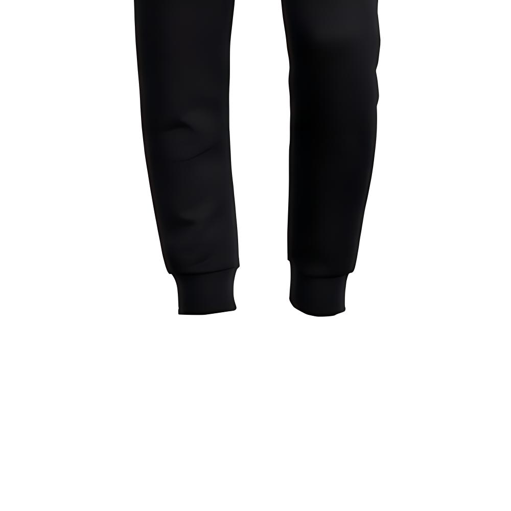 Details for 발리 블랙 레터 프린트 드로스트링 조거 팬츠. M4OU201