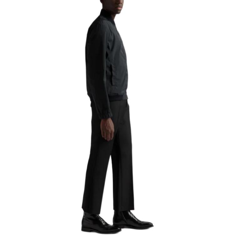 Details for 발리 블랙 솔리드 집업 롱슬리브 재킷 M3BA549FU504