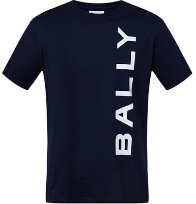BALLY 蓝色标志印花圆领短袖T恤 6306481 Buy BALLY 蓝色标志印花圆领短袖T恤 6306481