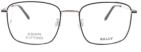 BALLY BY5039-D Black Silver Metal Frame Optical Glasses Business Edition. BY5039-D 005 BALLY BY5039-D Black Silver Metal Frame Optical Glasses Business Edition. BY5039-D 005