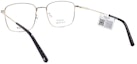 Shop BALLY BY5039-D 黑银色金属框商务版光学眼镜 BY5039-D 005