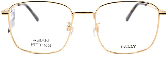 BALLY BY5039-D Gold Metal Square Optical Glasses - Smart Business Series BY5039-D 030 BALLY BY5039-D Gold Metal Square Optical Glasses - Smart Business Series BY5039-D 030