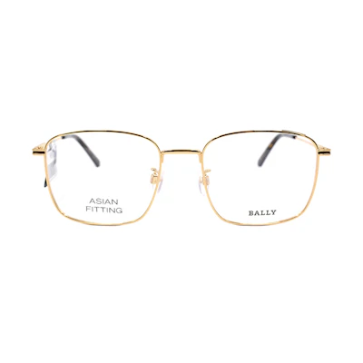 BALLY BY5039-D Gold Metal Square Optical Glasses - Smart Business Series BY5039-D 030