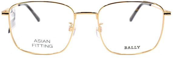 Order BALLY BY5039-D Kacamata Optik Metal Emas Persegi - Seri Smart Business BY5039-D 030
